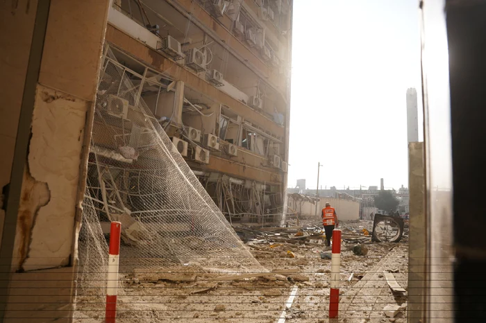 Spital bombardat în Israel FOTO: X