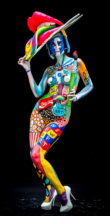 bodypainting festival 2014