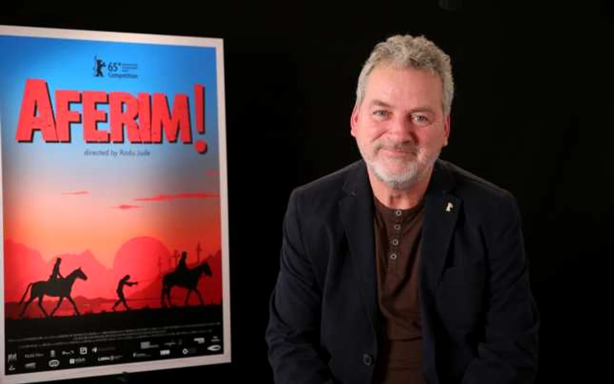 Actorul Teodor Corban, la Festivalul de Film de la Berlin FOTO Florin Ghioca