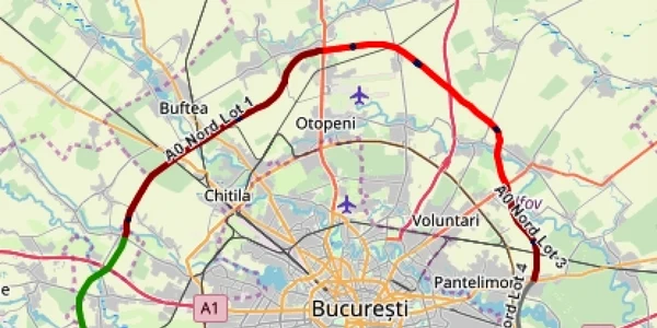 autostrada centura nord a Capitalei Lotul 2 Foto Hotnews