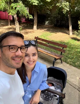 Marina și Daniel Nițoiu au devenit părinții unui bebeluș de nota 10, pe 9 septembrie 2025 foto: arhiva personală