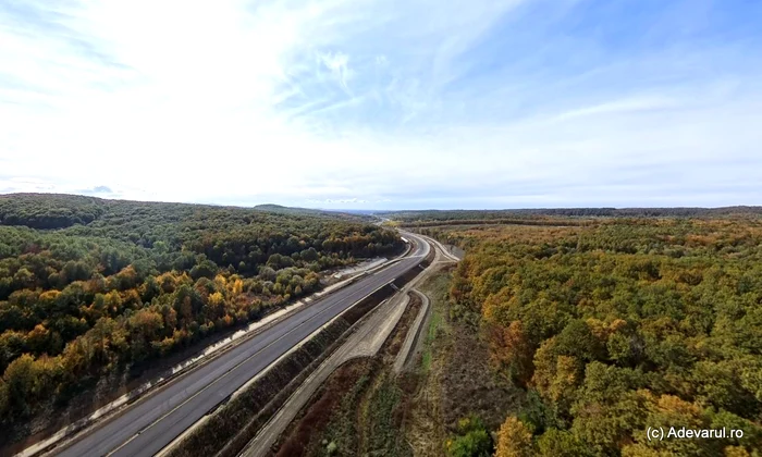 Autostrada Lugoj Deva, zona Margina Holdea  Foto Daniel Guță  ADEVĂRUL (1) jpg
