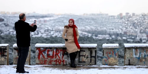 Ninsoare Antalya - 27 ian 2022 / FOTO Profimedia