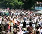 Zece mii de persoane au participat la Hora Bucovinei. FOTO