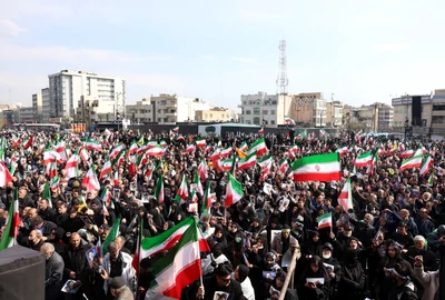 manifestatii iran pentru sustinerea noului ayatollah FOTO EPA 13815141 jpg