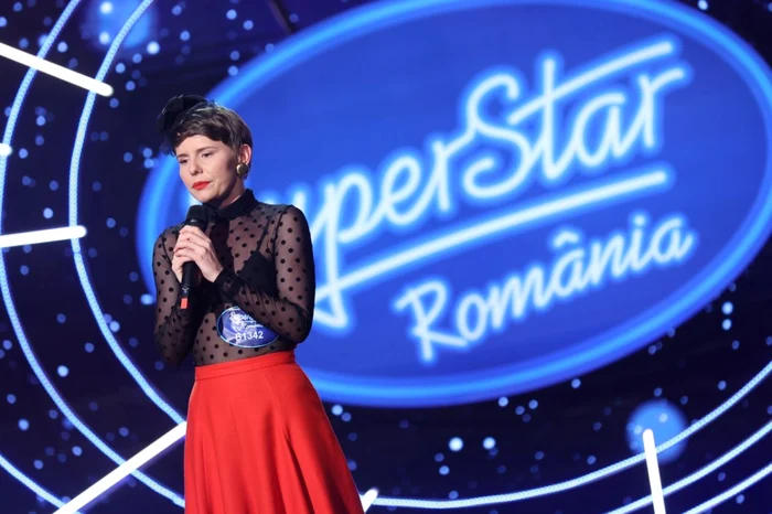 Paula Rotar, moment emoționant pe scena de la SuperstarFoto: Pro TV