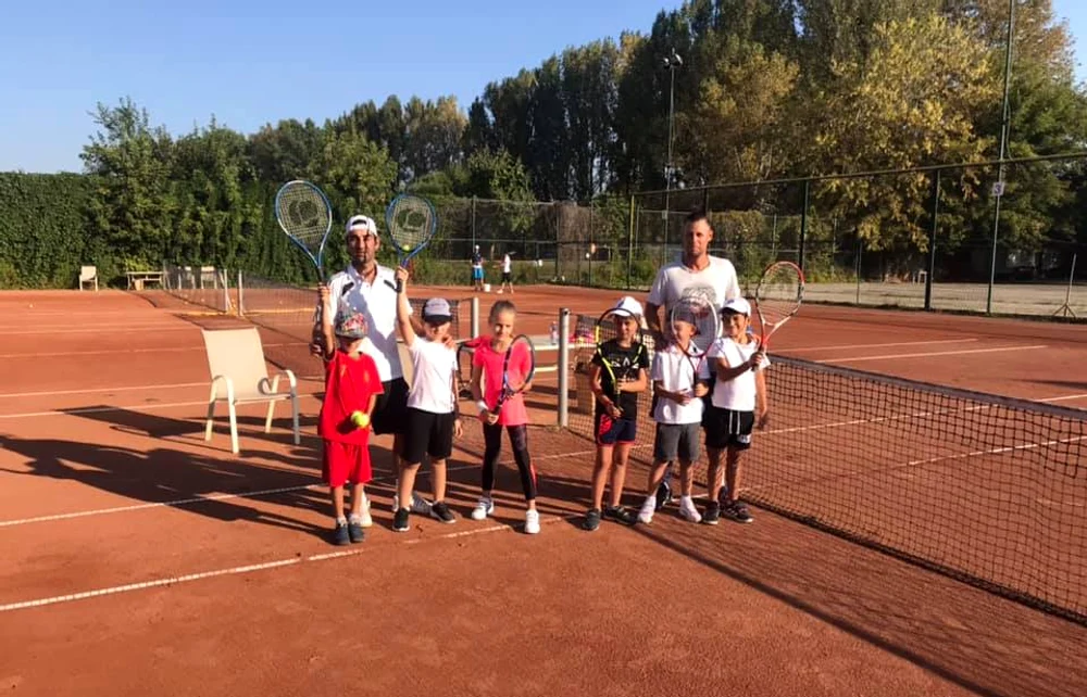 Baza de tenis Chindia. FOTO Tenis Târgoviște / Facebook