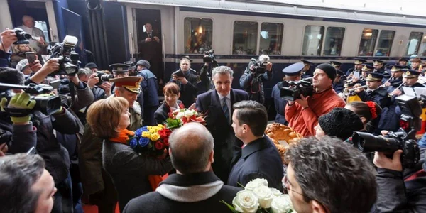 Margareta şi Duda la Iaşi FOTO Primăria Iaşi 