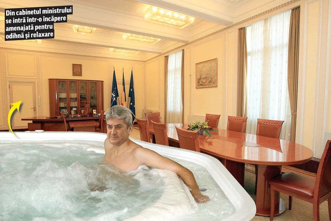 
    Fostul vicepremier a cheltuit  banii Ministerului de Interne pe un bolid de lux, o cadă cu hidromasaj, canapele şi un televizorTrucaj Click!  