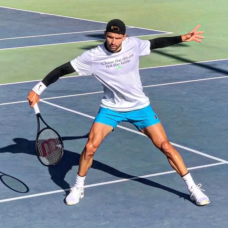 Grigor Dimitrov, Instagram