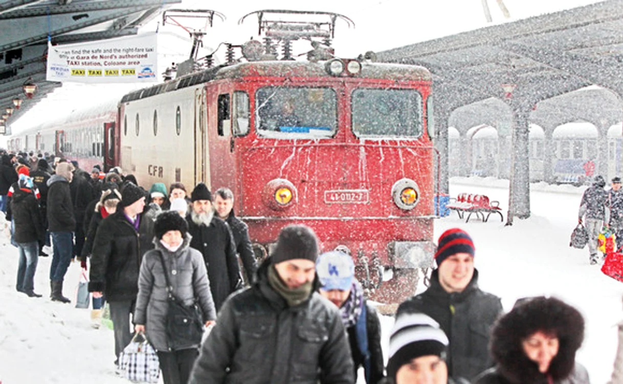 Trenurile au întârzieri mari FOTO: Arhivă