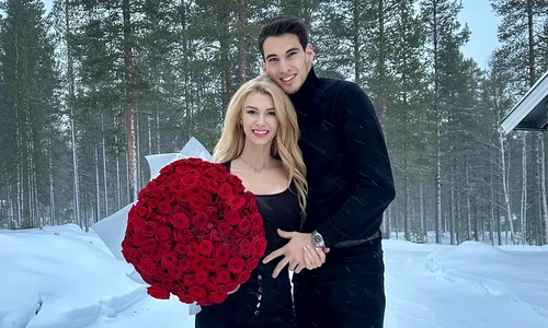 Andreea Bălan și Victor Cornea s au logodit în Laponia6 jpg