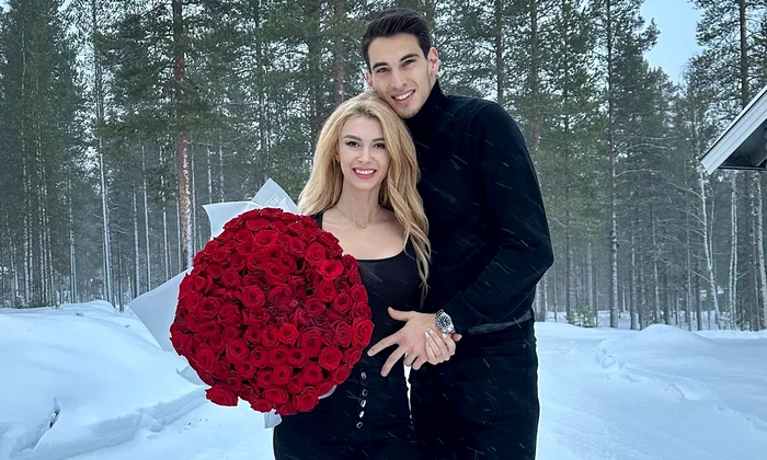 Andreea Bălan și Victor Cornea s au logodit în Laponia6 jpg