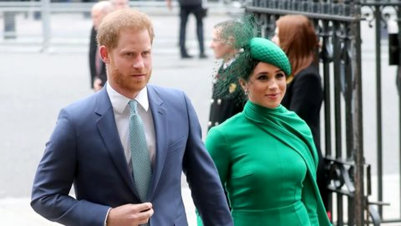 Prinţul Harry şi soţia sa Meghan Markle FOTO Arhivă