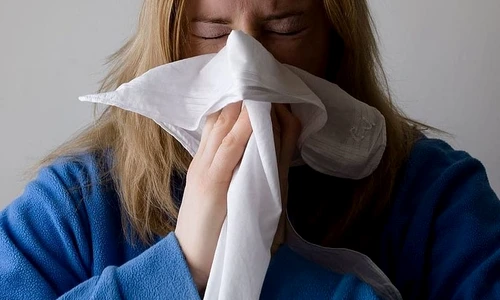 2 woman blow blowing nose jpg jpeg