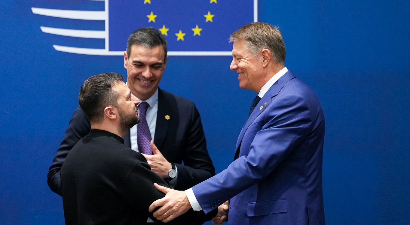 Klaus Iohannis, întâlnire cu președintele Ucrainei FOTO:  Twitter Klaus Iohannis 