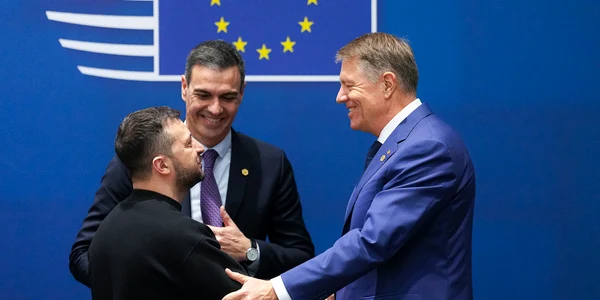 Klaus Iohannis, întâlnire cu președintele Ucrainei FOTO:  Twitter Klaus Iohannis 