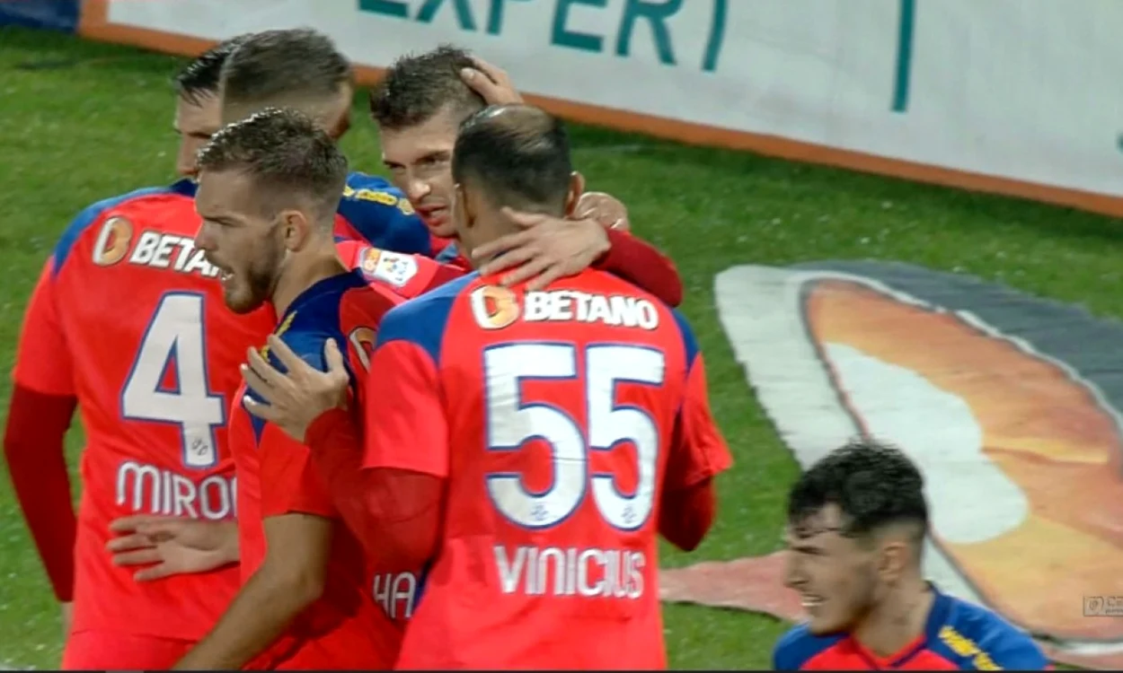FCSB se află pe locul 11 la primei ligi FOTO Captură Digisport