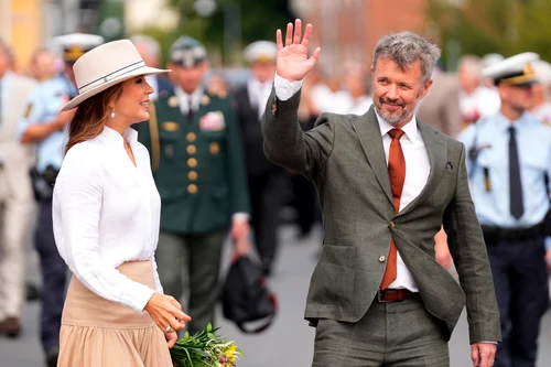 Regina Mary și Regele Frederik 