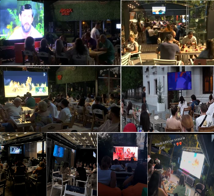Watch parties la terasele din întreaga țară pentru reality show