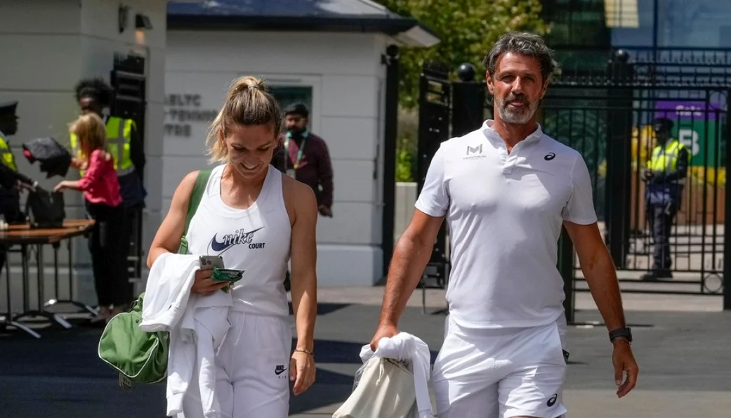 Simona Halep și Patrick Mouratoglou, o colaborare cu suișuri și coborâșuri. Foto Profimedia