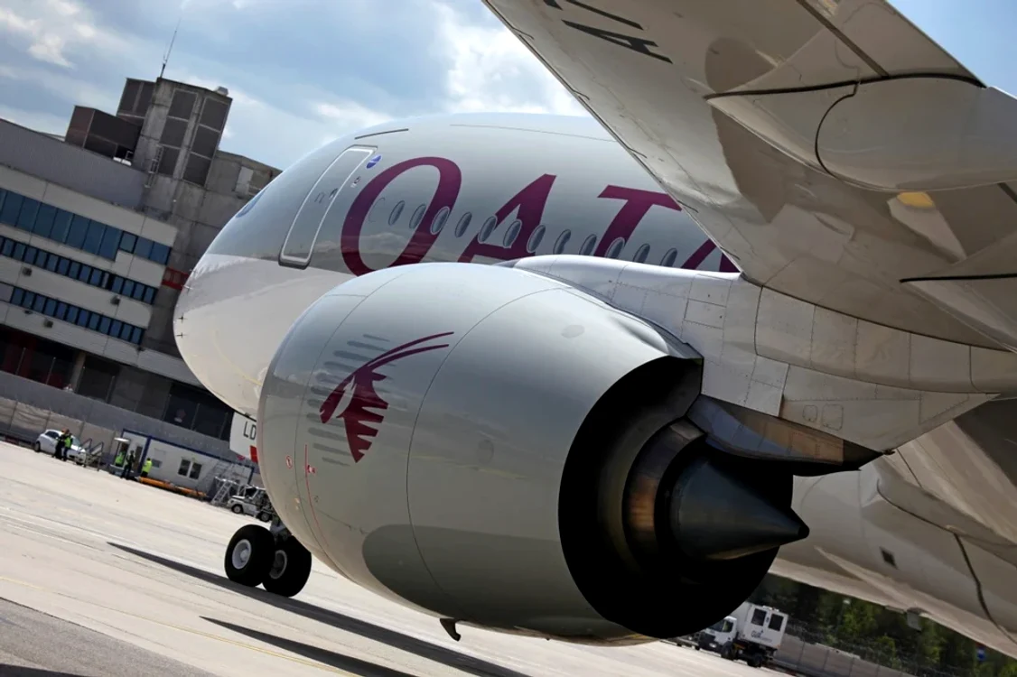 Avionuol aparține companiei Qatar Airways FOTO: Arhivă