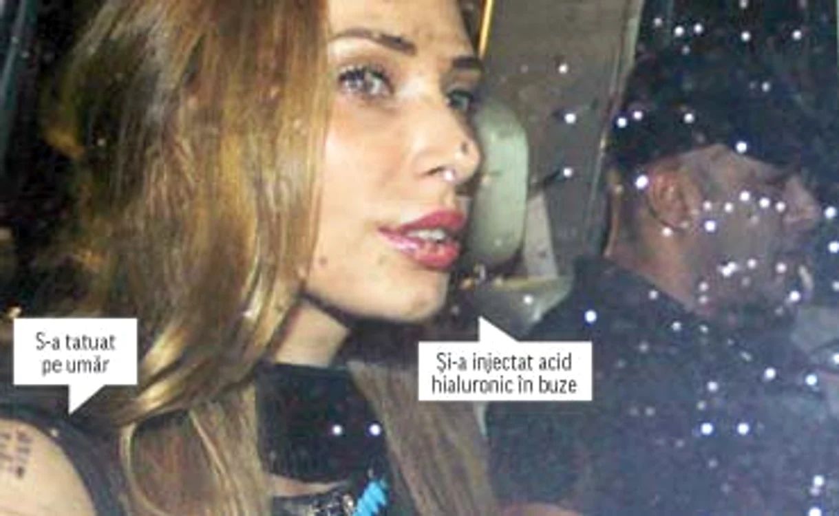 
    Iulia şi Salman au  plecat de la petrecere  pe bancheta din  spate a maşinii  
