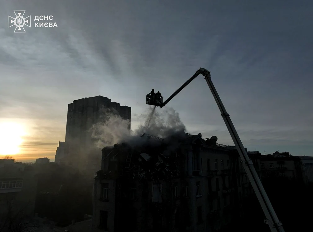 Rusia a atacat Kievul pe 1 ianuarie FOTO EPA-EFE