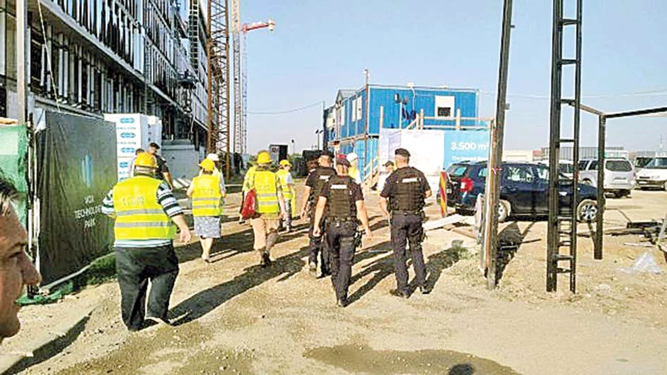 18 şantiere au fost verificate ieri de inspectori
