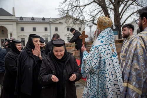 Slujba de Bobotează la Iaşi foto Andrei Luca