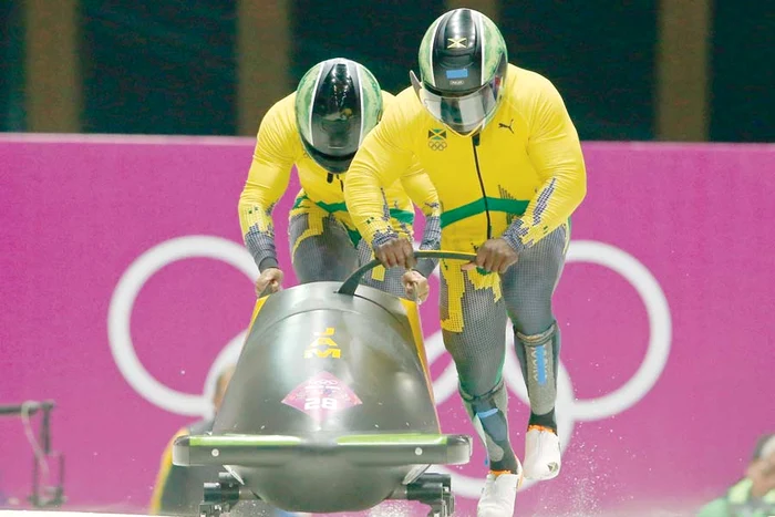 
    Jamaicanii la startul  probei de bob (Foto: reuters)  