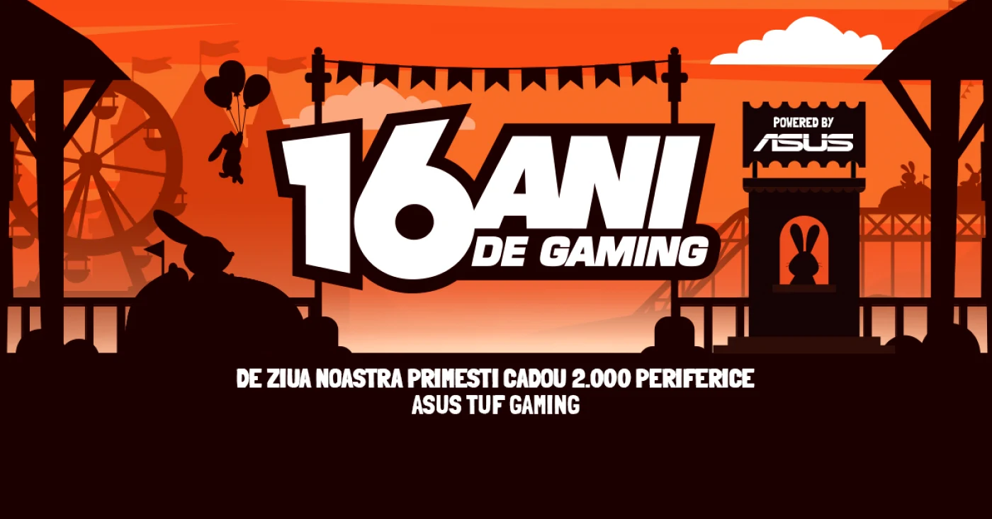 PC Garage 16 ani de gaming.