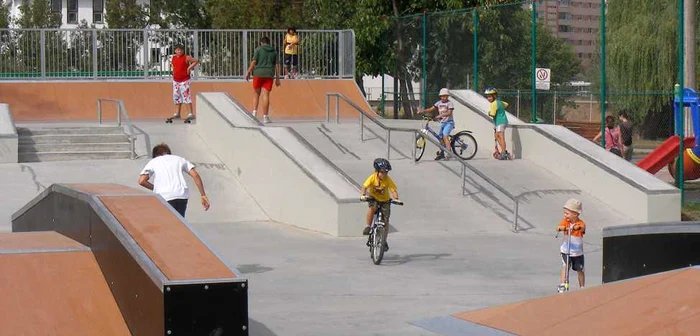Cel mai mare skate park din Romania este la Cluj