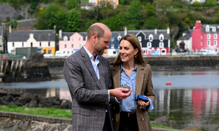 Kate Middleton și Prințul William în Scoția foto Profimedia  (2) jpg