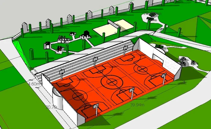 Potențialul unui teren de sport din Parcul Regina Maria