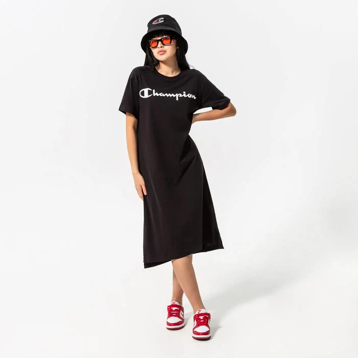 champion rochie trenings femei rochii si fuste negru 114890kk001 3 jpg