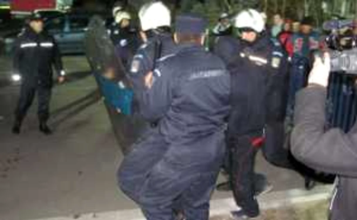 Incidente, anul trecut, la meciul cu FC Vaslui  Foto: Arhivă