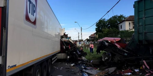 Accident Recaş FOTO ISU TIMIŞ