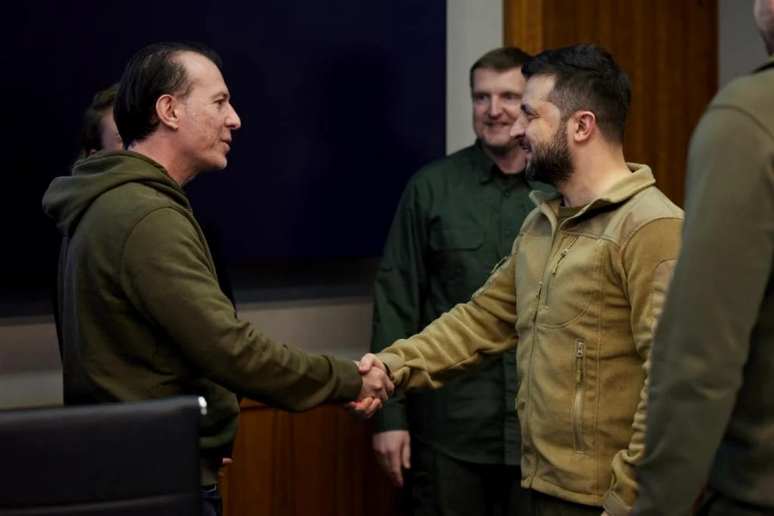 Florin Cîţu şi Volodimir Zelenski FOTO Facebook / Florin Cîţu