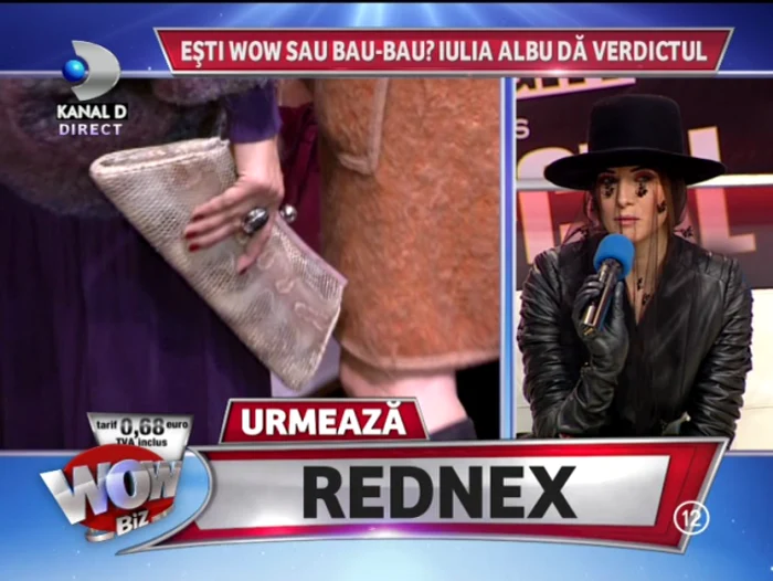 Iulia a acuzat-o pe Andreea Marin că umblă cu un plic făcut în China (captură: Kanal D)