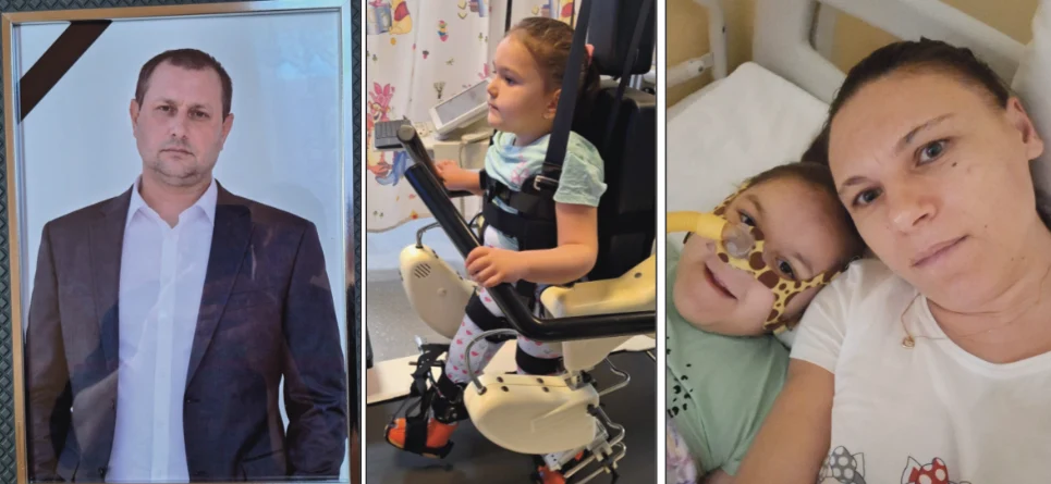 Drama prin care trece o familie din Vaslui: o fetiță grav bolnavă și-a pierdut tatăl, după o luptă cu cancerul descoperit prea târziu