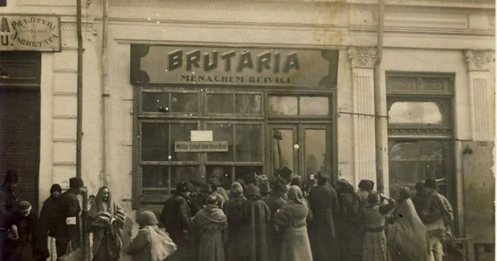 Brutărie din Focşani, în anul 1917 Foto: www.focsaniulvechi.ro