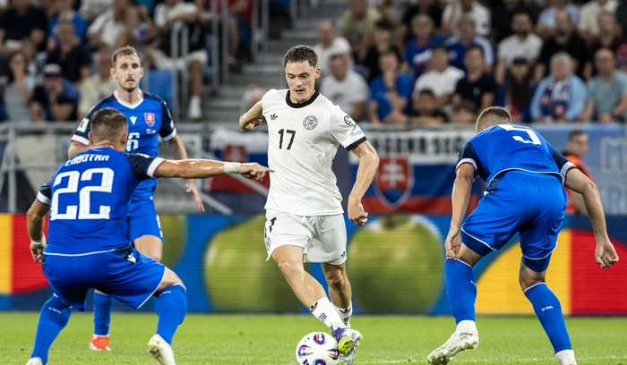 Florian Wirtz (alb), cel mai valoros de la nemți, cotat la 140 de milioane de euro (FOTO: EPA)