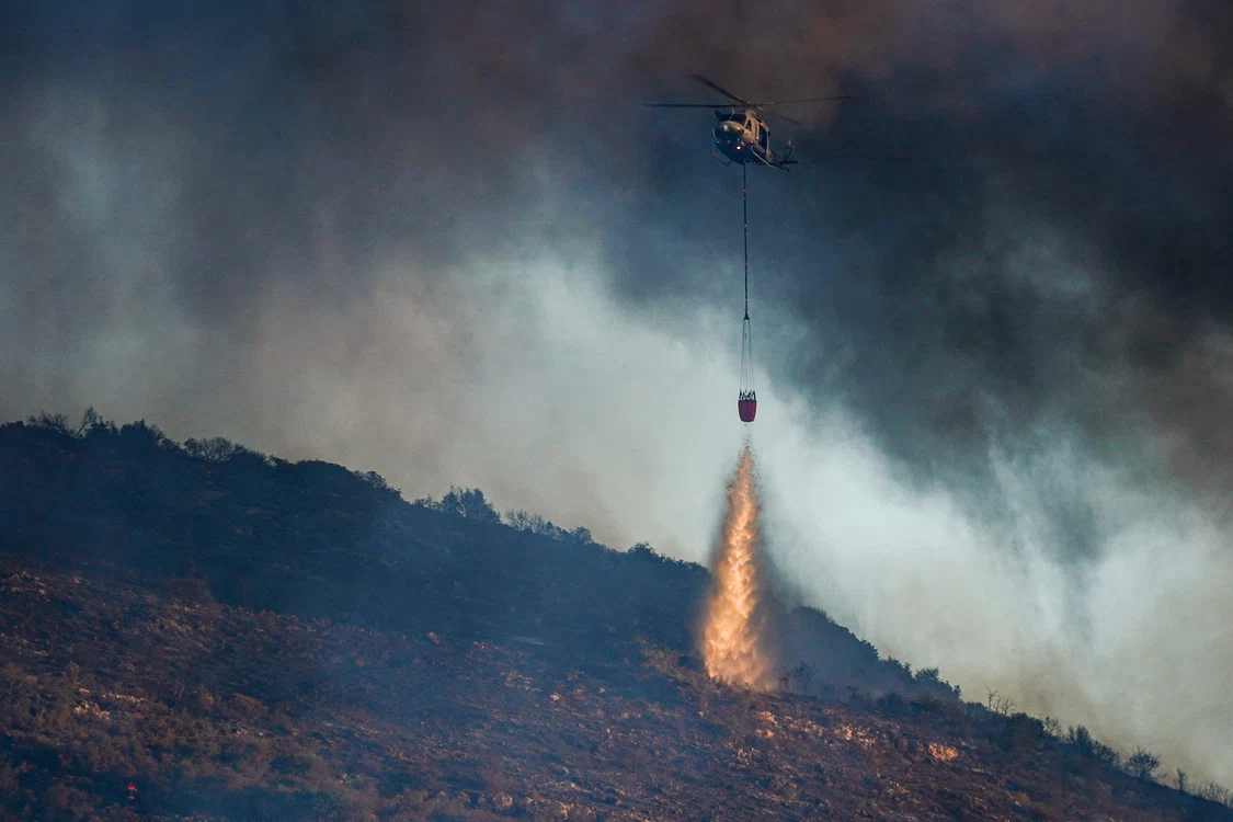 Incendru în Cipru, imagine de arhivă. FOTO AFP