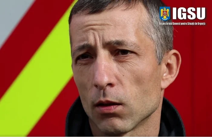 Răzvan Tudose a participat la multe misiuni de stingere a incendiilor 