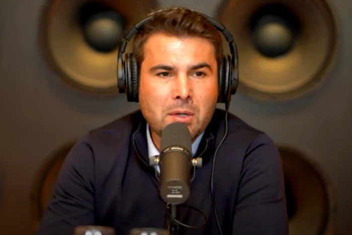 Adrian Mutu, invitat în cadrul podcastului lui Codin Maticiuc Foto: Captură Video 