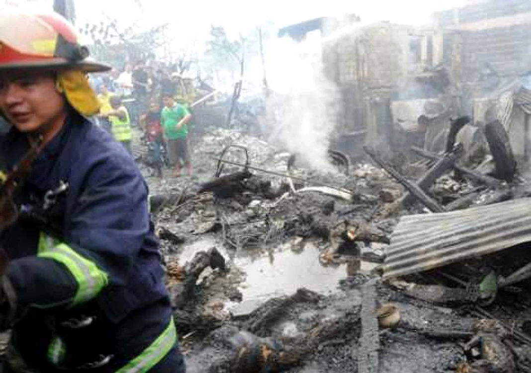 Avion prăbuşit la Manilla