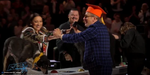 caine Gold Buzz Românii au talent captură video ProTv jpg