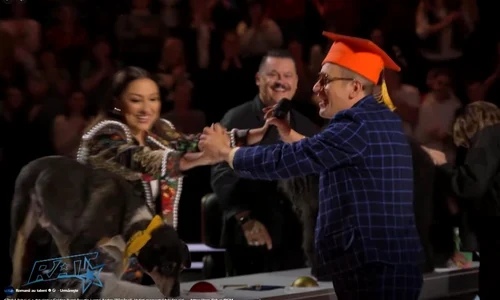 caine Gold Buzz Românii au talent captură video ProTv jpg