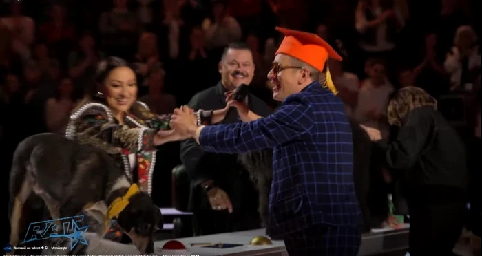 Babai şi-a dat Golden Buzz. FOTO: captură video/ProTV